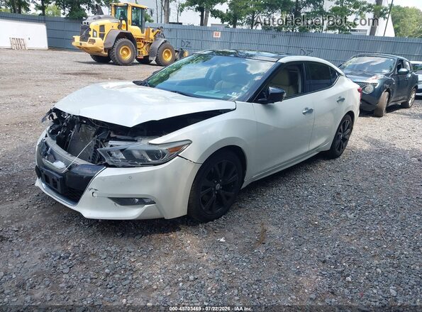 1N4AA6AP3GC409236 2016 NISSAN MAXIMA White Передня ліва чверть