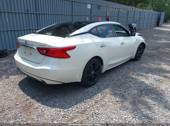 1N4AA6AP3GC409236 2016 NISSAN MAXIMA White Задня права чверть