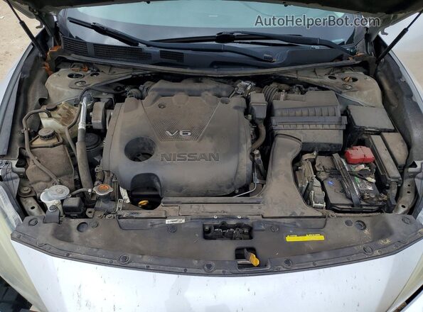 1N4AA6AP3GC411617 2016 NISSAN MAXIMA Silver Widok wnętrza z tyłu