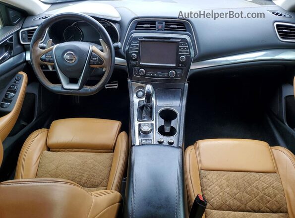 1N4AA6AP3GC411617 2016 NISSAN MAXIMA Silver Widok deski rozdzielczej