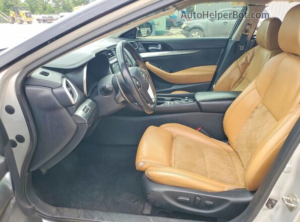 1N4AA6AP3GC411617 2016 NISSAN MAXIMA Silver Widok wnętrza z przodu