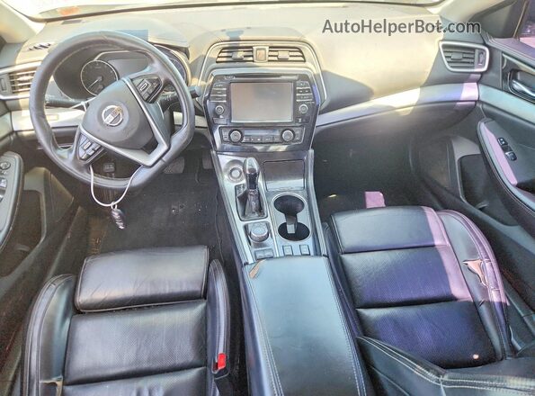 1N4AA6AP3GC416395 2016 NISSAN MAXIMA Silver წინა პანელის ხედი