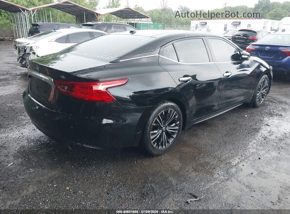 1N4AA6AP3GC429356 2016 NISSAN MAXIMA Черный Задняя правая четверть