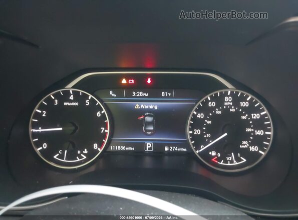 1N4AA6AP3GC429356 2016 NISSAN MAXIMA Черный Вид задних сидений