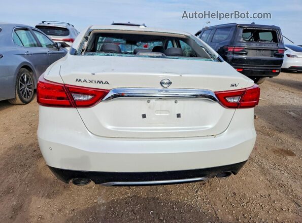 1N4AA6AP3GC442852 2016 NISSAN MAXIMA White უკანა ხედი