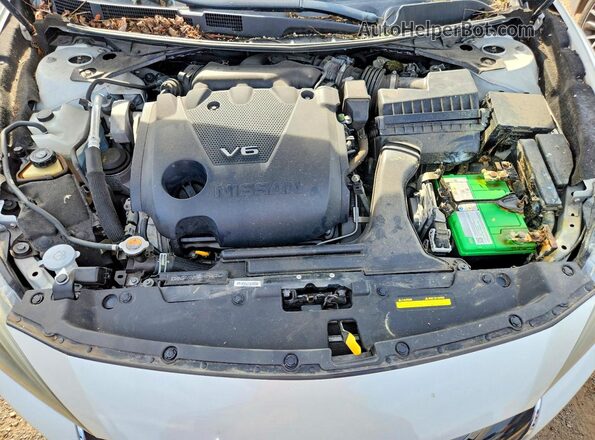 1N4AA6AP3GC442852 2016 NISSAN MAXIMA White უკანა სალონის ხედი