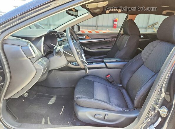 1N4AA6AP3GC446352 2016 NISSAN MAXIMA Black Front interior view