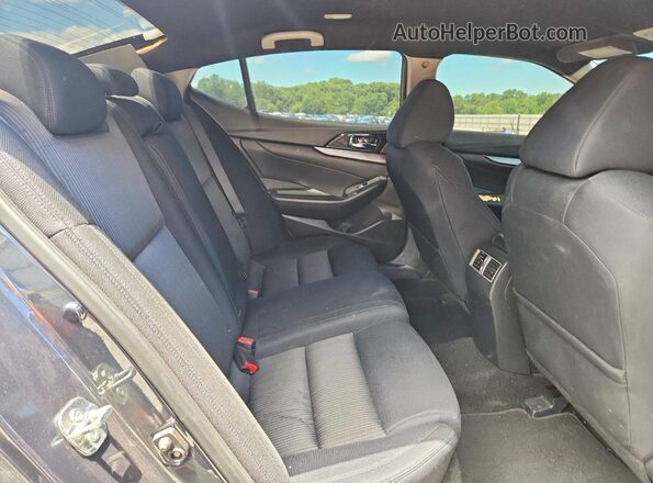 1N4AA6AP3GC446352 2016 NISSAN MAXIMA Black Rear seats view