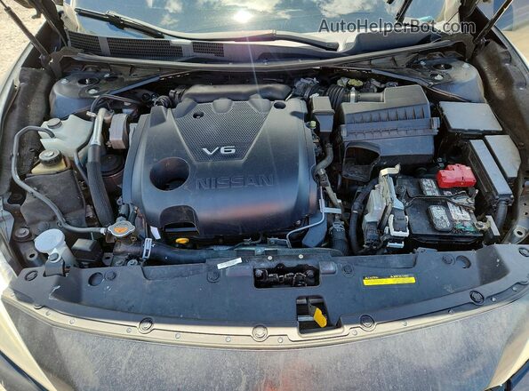 1N4AA6AP3GC446352 2016 NISSAN MAXIMA Black Rear interior view