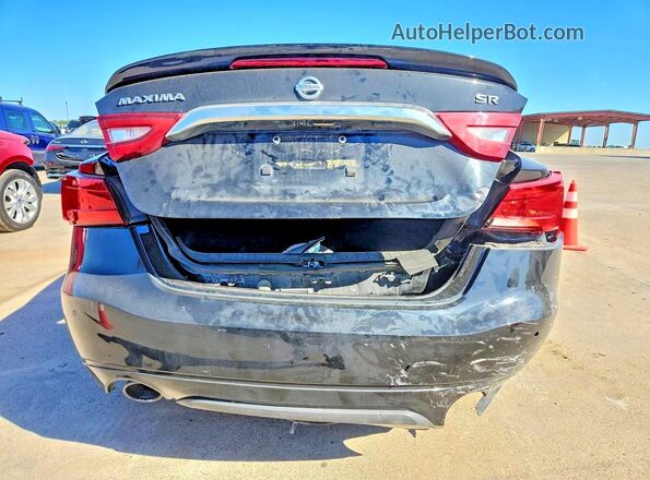 1N4AA6AP3GC448747 2016 NISSAN MAXIMA Black Rear view