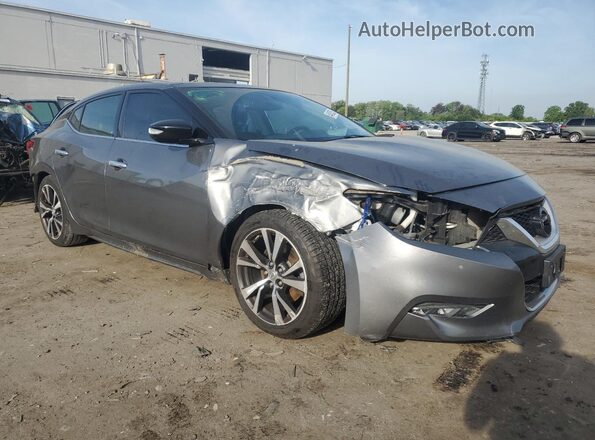 1N4AA6AP3GC904035 2016 NISSAN MAXIMA Gray Przód prawy