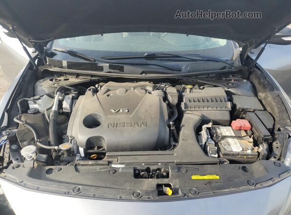 1N4AA6AP3GC904035 2016 NISSAN MAXIMA Gray Widok wnętrza z tyłu