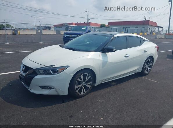 1N4AA6AP3GC905816 2016 NISSAN MAXIMA White Передня ліва чверть