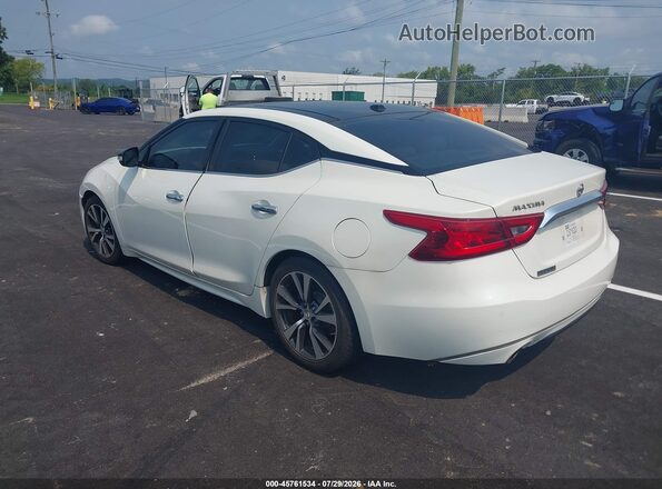 1N4AA6AP3GC905816 2016 NISSAN MAXIMA White Задня ліва чверть