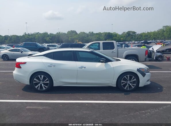 1N4AA6AP3GC905816 2016 NISSAN MAXIMA White Вид задньої частини салону