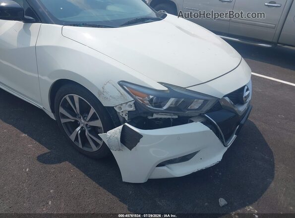 1N4AA6AP3GC905816 2016 NISSAN MAXIMA White Вид спереду