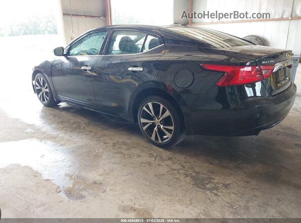 1N4AA6AP3HC369466 2017 NISSAN MAXIMA Черный Задняя левая четверть