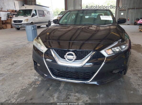1N4AA6AP3HC369466 2017 NISSAN MAXIMA Черный Вид щитка приборов