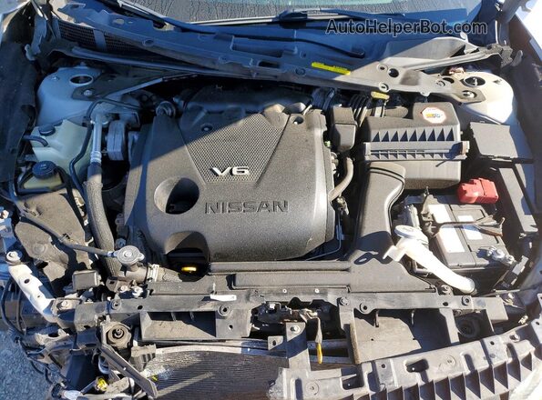 1N4AA6AP3HC372626 2017 NISSAN MAXIMA Silver Rear interior view