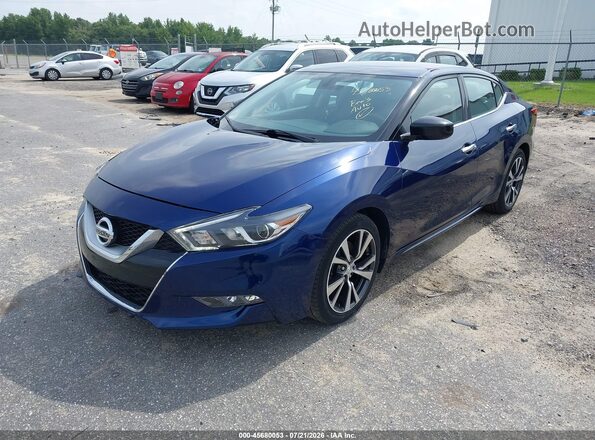 1N4AA6AP3HC383173 2017 NISSAN MAXIMA Blue Vista tres cuartos delantera izquierda