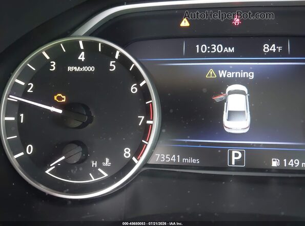 1N4AA6AP3HC383173 2017 NISSAN MAXIMA Blue Vista de los asientos traseros