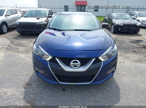 1N4AA6AP3HC383173 2017 NISSAN MAXIMA Blue Vista interior trasera