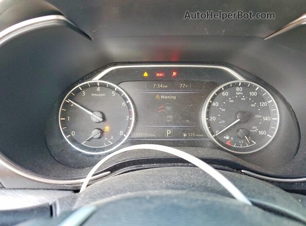 1N4AA6AP3HC391015 2017 NISSAN MAXIMA Золотой Вид щитка приборов