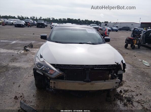 1N4AA6AP3HC391371 2017 NISSAN MAXIMA White Widok zestawu wskaźników