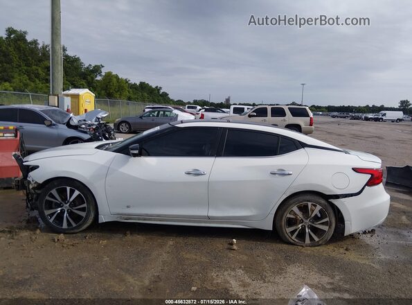 1N4AA6AP3HC391371 2017 NISSAN MAXIMA White Widok wnętrza 360 stopni
