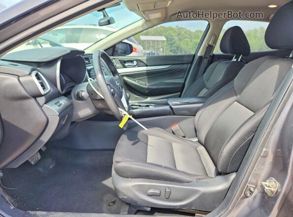 1N4AA6AP3HC395050 2017 NISSAN MAXIMA Gray Front interior view