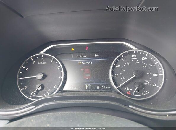 1N4AA6AP3HC406869 2017 NISSAN MAXIMA Red Vista de los asientos traseros