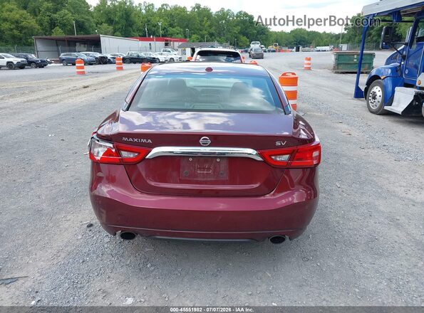 1N4AA6AP3HC406869 2017 NISSAN MAXIMA Red 
