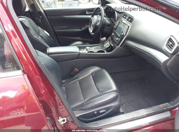 1N4AA6AP3HC406869 2017 NISSAN MAXIMA Red Vista interior delantera