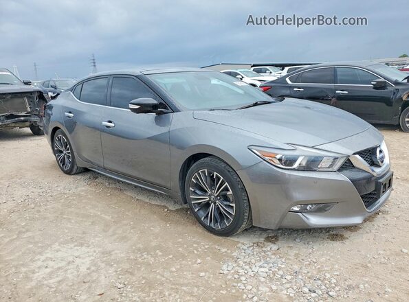 1N4AA6AP3HC417015 2017 NISSAN MAXIMA Gray Przód prawy