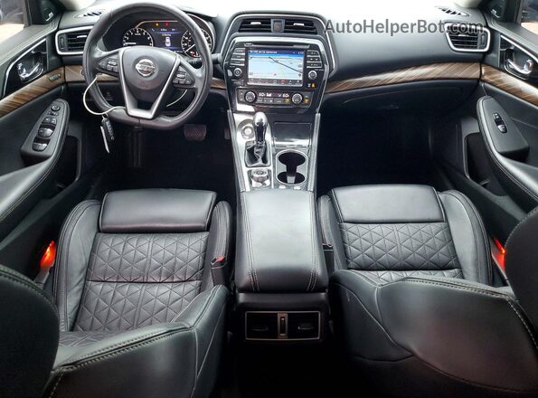 1N4AA6AP3HC417015 2017 NISSAN MAXIMA Gray Widok deski rozdzielczej