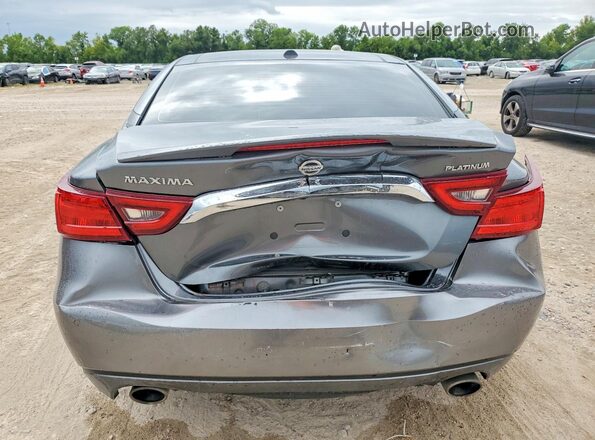 1N4AA6AP3HC417015 2017 NISSAN MAXIMA Gray Widok z tyłu