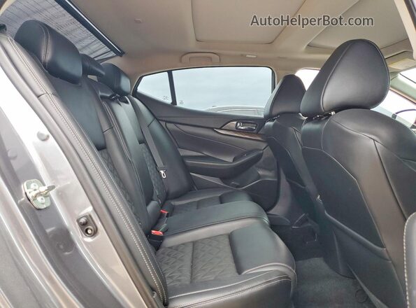 1N4AA6AP3HC417015 2017 NISSAN MAXIMA Gray Widok tylnych siedzeń
