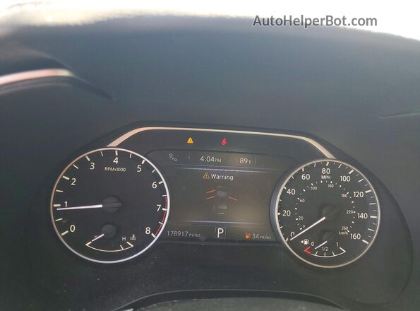 1N4AA6AP3HC429293 2017 NISSAN MAXIMA Gray Vista del cuadro de instrumentos