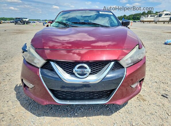1N4AA6AP3HC429861 2017 NISSAN MAXIMA Burgundy Widok z przodu