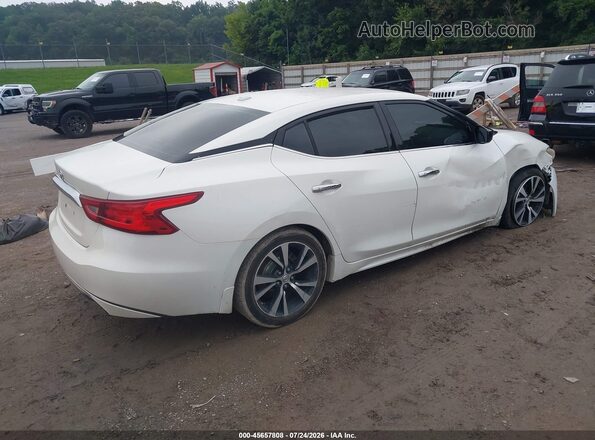 1N4AA6AP3HC443341 2017 NISSAN MAXIMA Белый Задняя правая четверть