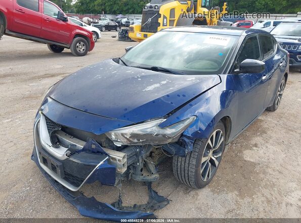 1N4AA6AP3HC448233 2017 NISSAN MAXIMA Blue Դիմացի տեսք
