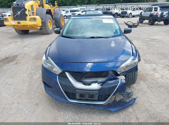 1N4AA6AP3HC448233 2017 NISSAN MAXIMA Blue Սարքավորումների վահանակի տեսք