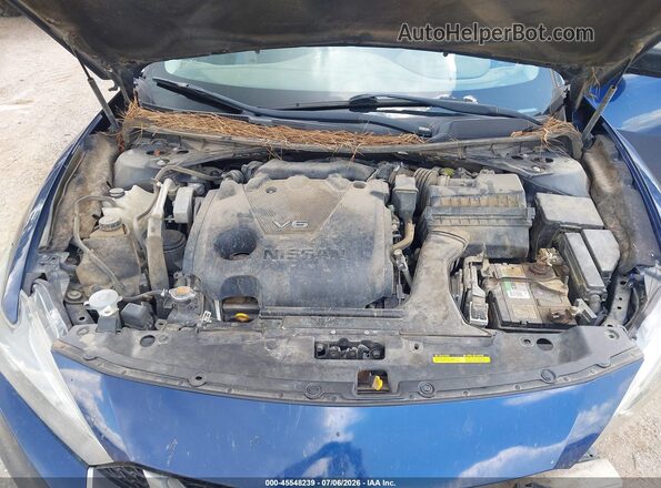 1N4AA6AP3HC448233 2017 NISSAN MAXIMA Blue Հետևի տեսք