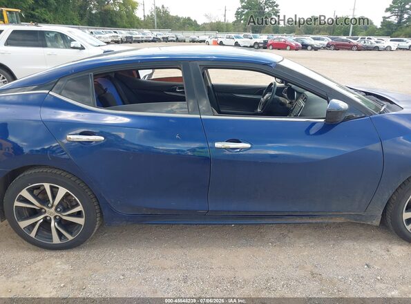 1N4AA6AP3HC448233 2017 NISSAN MAXIMA Blue Սալոնի հետևի տեսք