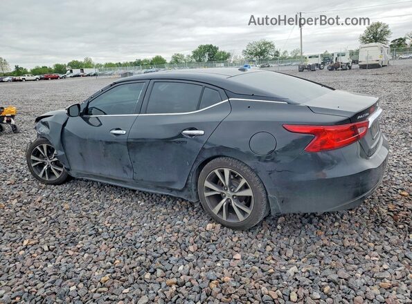 1N4AA6AP3JC370123 2018 NISSAN MAXIMA Black Trasero izquierdo