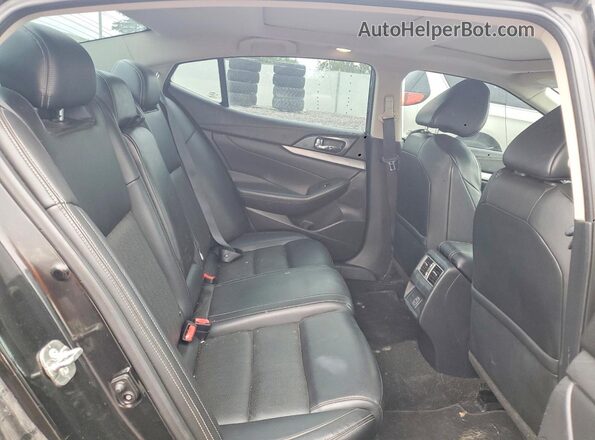 1N4AA6AP3JC370123 2018 NISSAN MAXIMA Black Vista de los asientos traseros