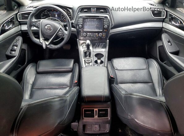 1N4AA6AP3JC370123 2018 NISSAN MAXIMA Black Vista del salpicadero