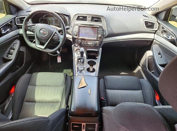 1N4AA6AP3JC370736 2018 NISSAN MAXIMA Charcoal Widok deski rozdzielczej
