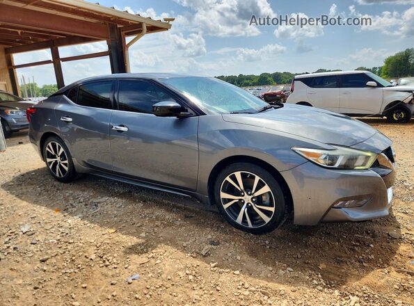 1N4AA6AP3JC370736 2018 NISSAN MAXIMA Charcoal Przód prawy