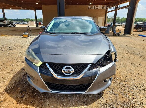 1N4AA6AP3JC370736 2018 NISSAN MAXIMA Charcoal Widok z przodu